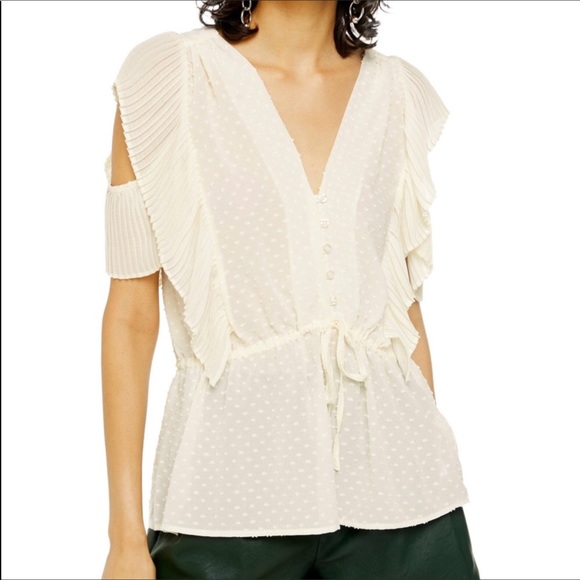 Topshop Tops - NWT Topshop Ruffle Blouse